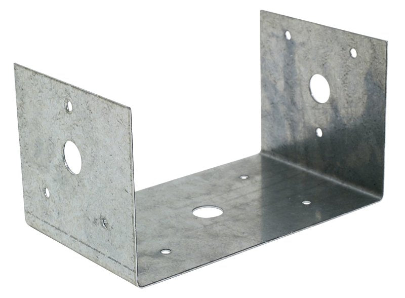 Simpson Strong-Tie BC BC460 Post Base, 4 x 6 in Post, 18 ga Gauge, Steel, Galvanized/Zinc, Pack of 20