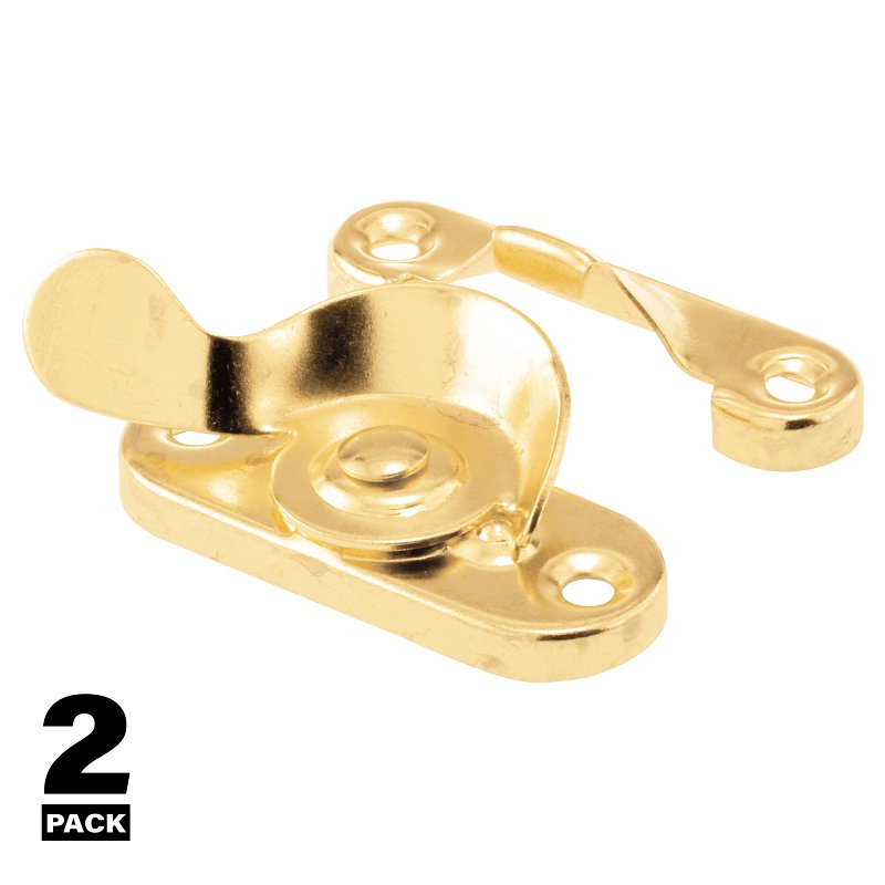 Prime-Line F2535 Sash Lock, Steel, Brass