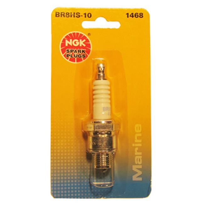 NGK Spark Plugs, 1468 BR8HS10BLYB, 6/pk, Pack of 6