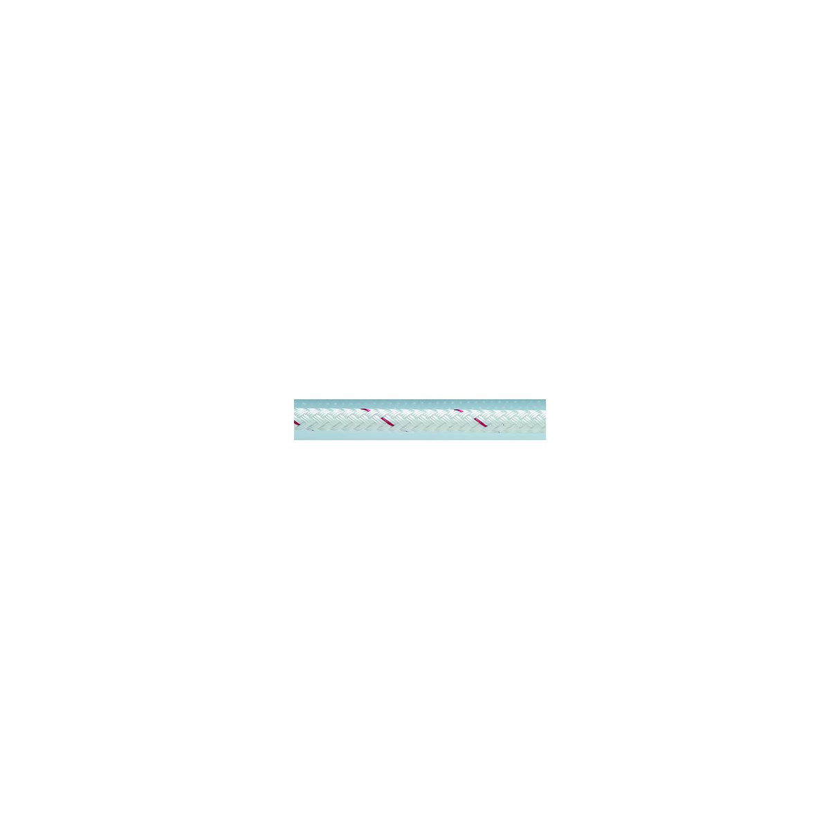 White Sta-Set Polyester Double Braid, 3/16″ x 600'