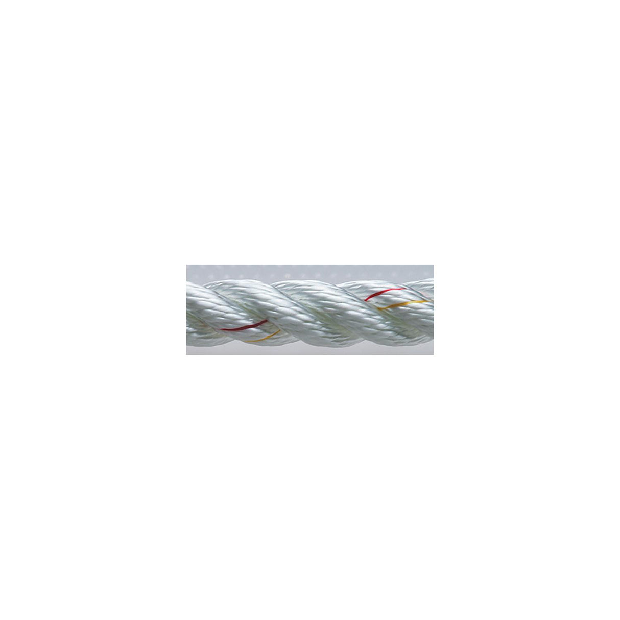 3 Strand Nylon Dockline, 1/2 x 15 White