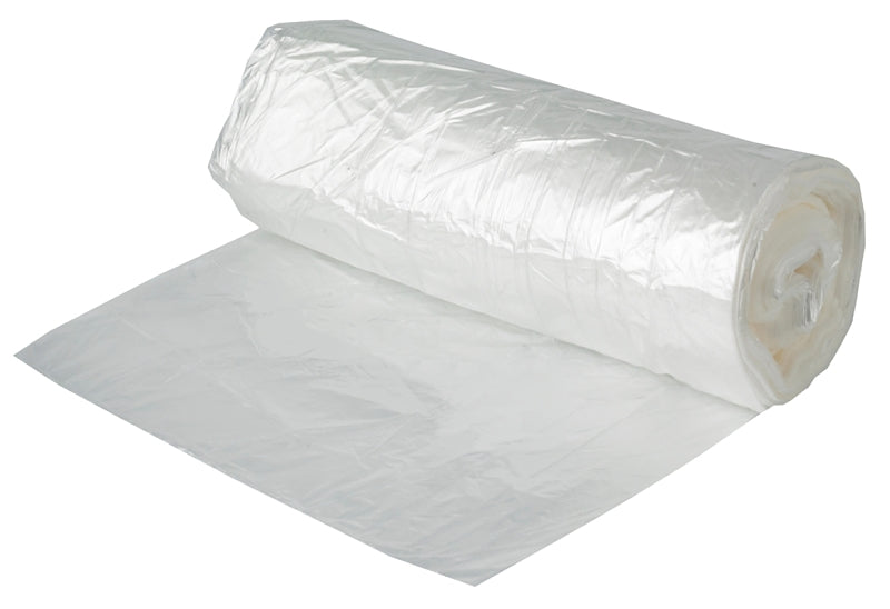 ALUF Plastics OWD334830C Trash Bag, 45 gal Capacity, Plastic, Clear
