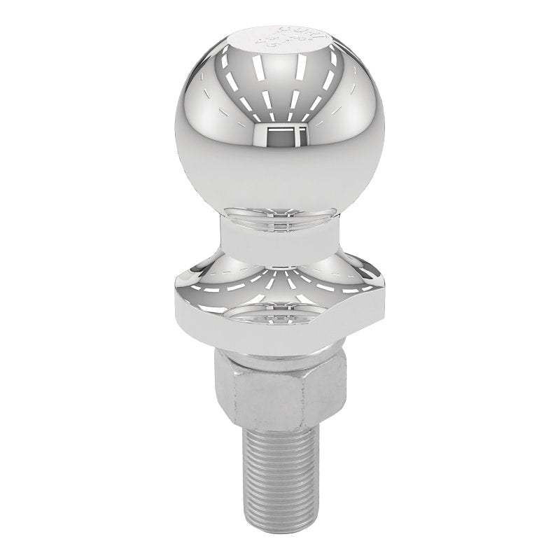 Curt 40063 Trailer Ball, 1-7/8 in Dia Ball, 3/4 in Dia Shank, 2000 lb Gross Towing, Steel