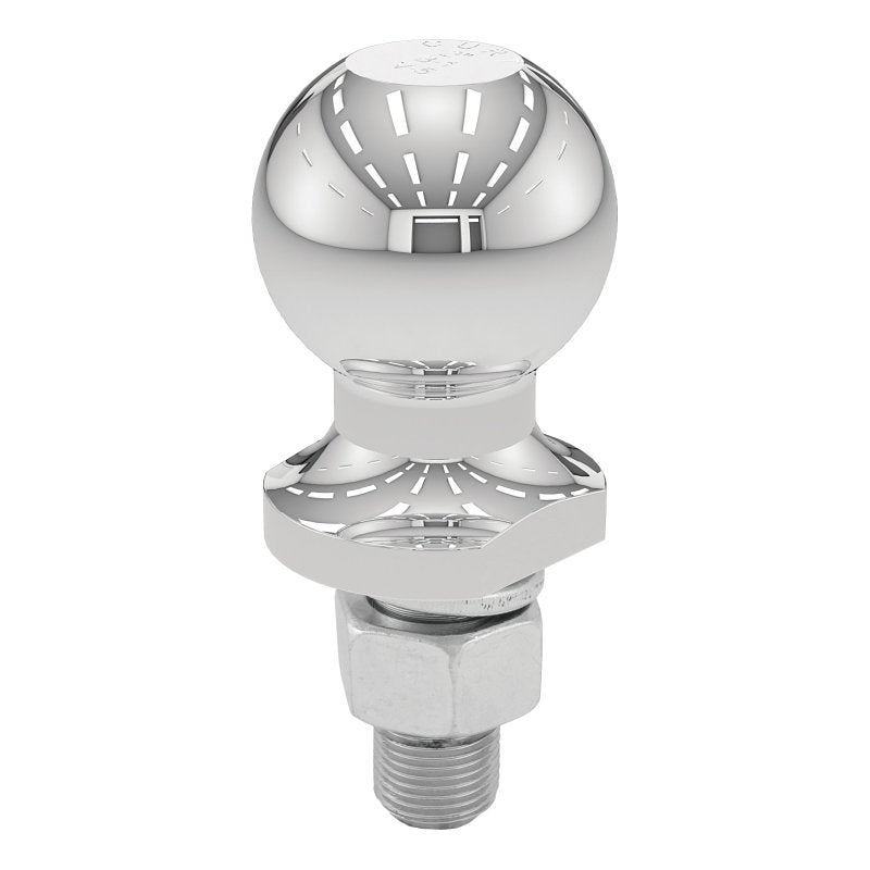 Curt 40064 Trailer Ball, 2 in Dia Ball, 3500 lb Gross Towing, 160 ft-lb Tongue Load, Steel, 1-3/4 in Shank Length, 1/PK