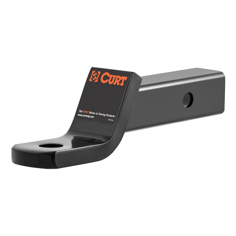 Curt 45830 Ball Mount, Cat Class 3, 1-Hole, 2 in, Carbon Steel, Powder-Coated