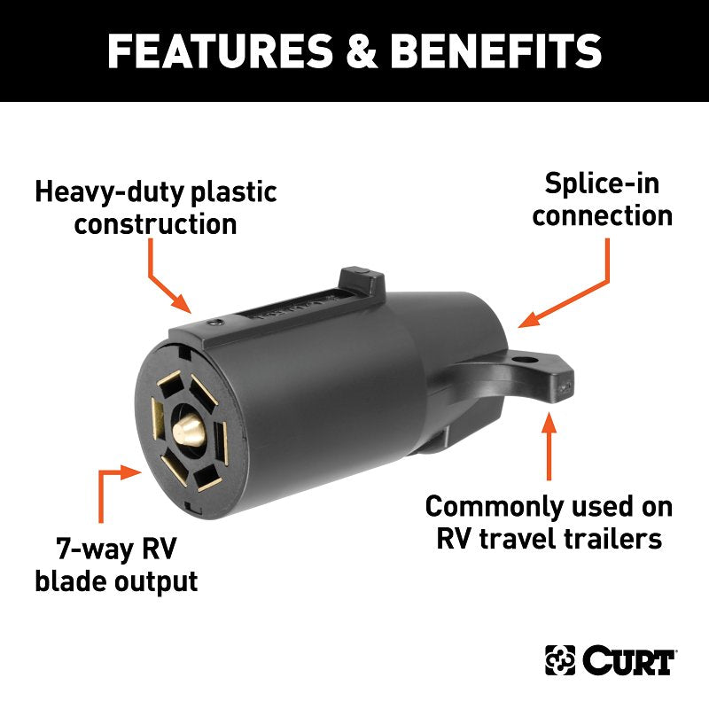 Curt 58141 Connector Plug