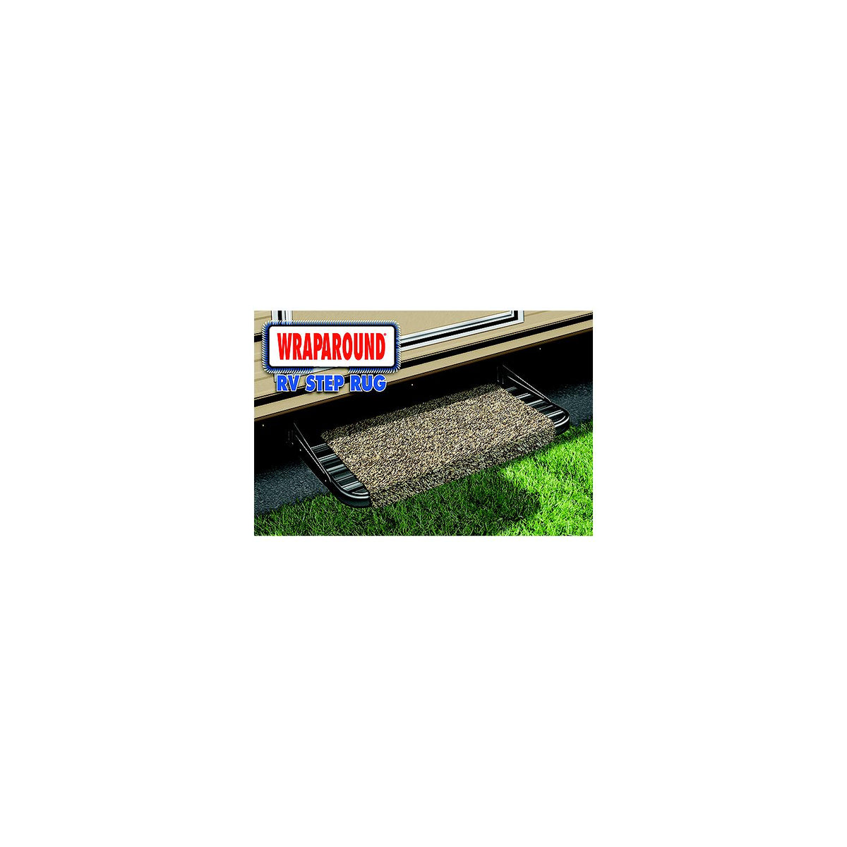 Prest-O-Fit Wraparound RV Step Rug, 18″ Wide