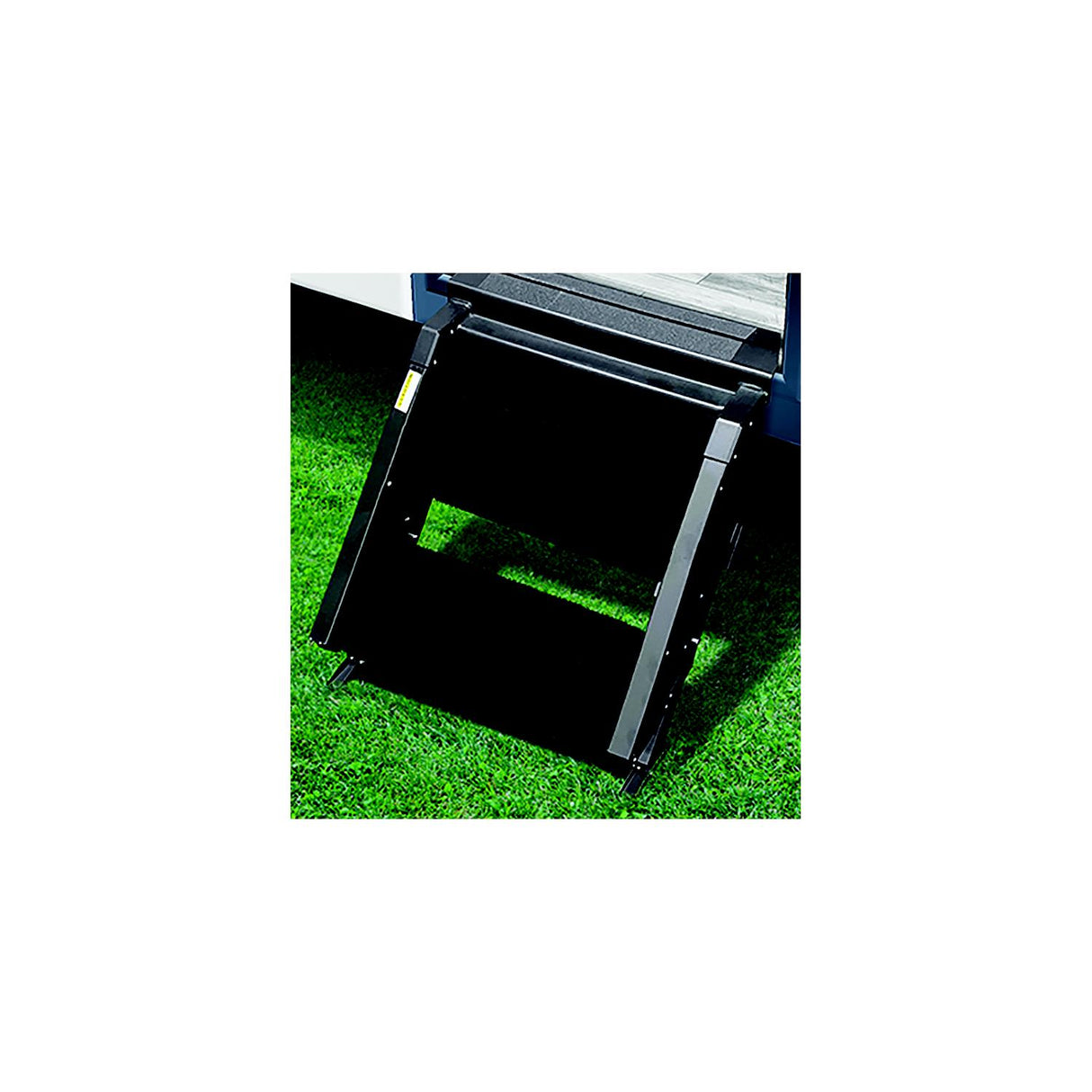 Prest-O-Fit 20230 Trailhead RV 2-Step, 17.5" Step Rug For MORryde Stepabove, Obsidian Black