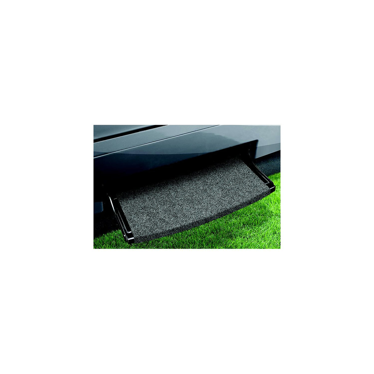 Prest-O-Fit 20383 Outrigger Radius XT RV Step Rug, Castle Gray