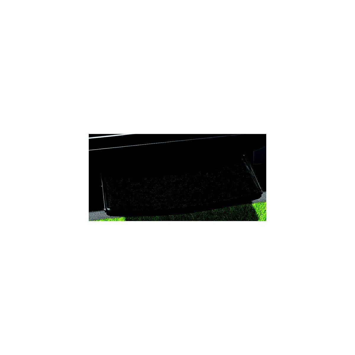 Prest-O-Fit 20394 Outrigger Universal RV Step Rug, Black Onyx