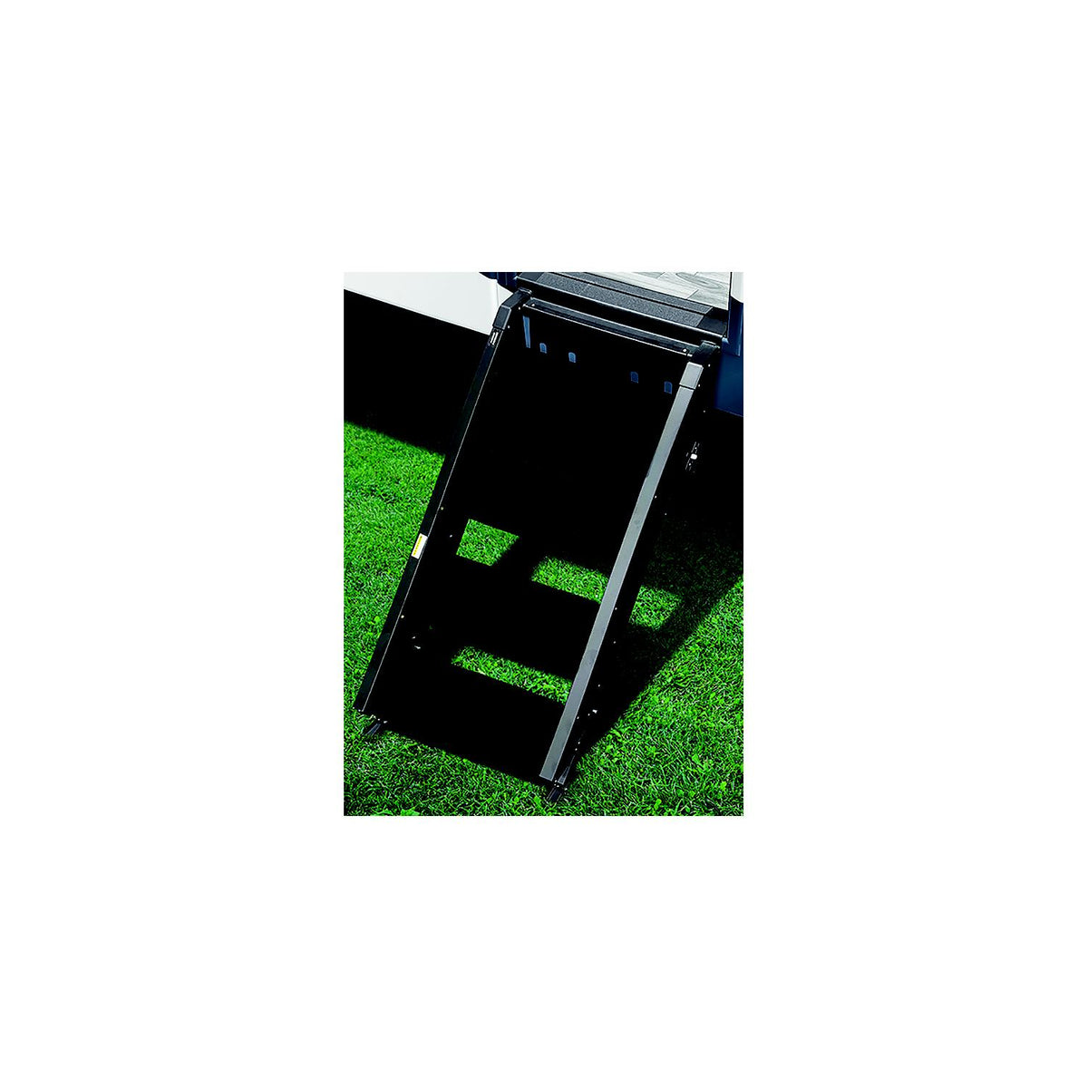 Prest-O-Fit 20536 Trailhead RV 4-Step, 23.5″ Step Rug For MORryde Stepabove, Obsidian Black