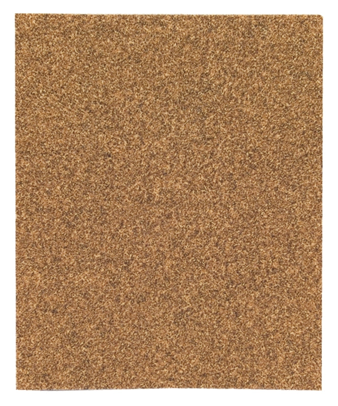 Norton MultiSand 07660700354 Sanding Sheet, Brown, 11 in L, 9 in W, Very Fine, 220 Grit, Aluminum Oxide Abrasive