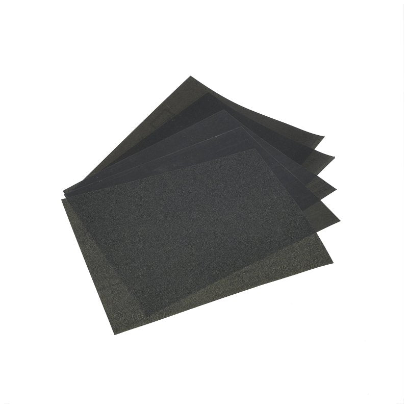 Norton 48110 Sanding Sheet, 9 in L, 11 in W, 220, 320, 440 Grit, Extra Fine, Aluminum Oxide Abrasive