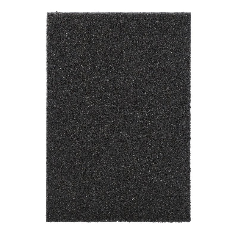 Norton MultiSand 49502 Sanding Sponge, 4 in L, 2-3/4 in W, 80, 150 Grit, Fine, Medium, Aluminum Oxide/Nylon Abrasive