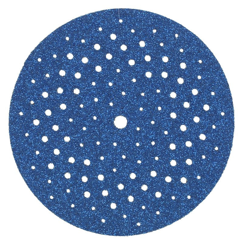Norton 07660703225 Sanding Disc, 5 in Dia, 11/16 in Arbor, P40 Grit, Extra Coarse, Zirconia Aluminum Abrasive, Spiral