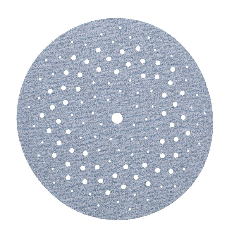 Norton 07660703229 Sanding Disc, 5 in Dia, 11/16 in Arbor, P150 Grit, Fine, Alumina Ceramic Abrasive, Paper Backing