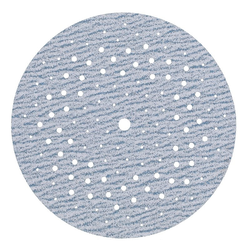 Norton 07660704034 Sanding Disc, 5 in Dia, 11/16 in Arbor, P100 Grit, Medium, Alumina Ceramic Abrasive, Spiral