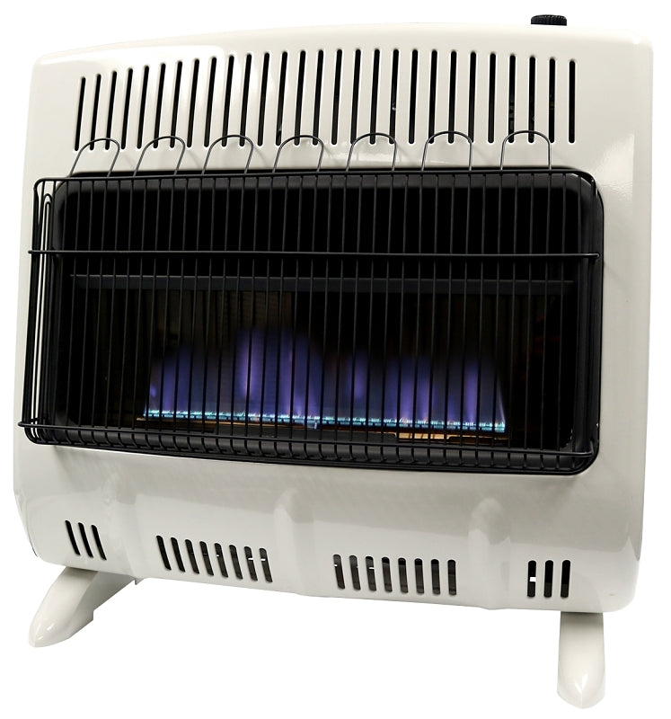 Mr. Heater MHVFDF30BFT Series Vent-Free Blue Flame Heater, 1000 sq-ft Heating Area, 20 lb Fuel Tank, 30,000 Btu