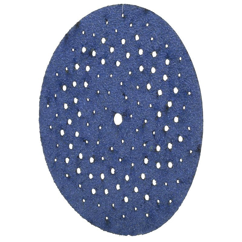 Norton ProSand Multi-Air Series 68460 Sanding Disc, 5 in Dia, 11/16 in Arbor, 40 Grit, Coarse, Ceramic Alumina Abrasive