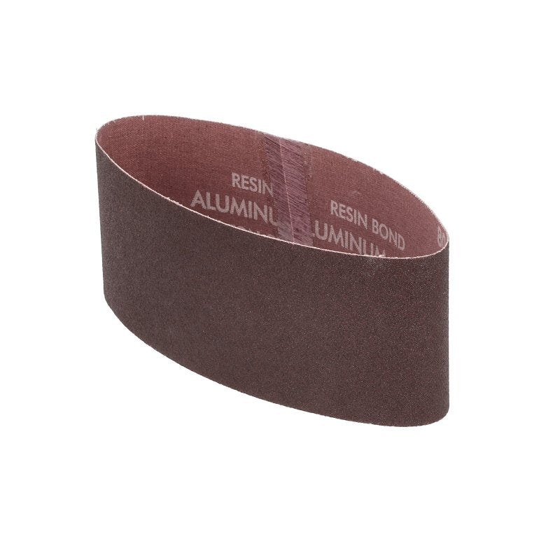 SANDING BELT 80GRIT BRN 3X18IN