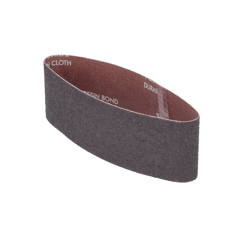 Norton 02243 Sanding Belt, 3 in W, 21 in L, 36 Grit, Extra Coarse, Aluminum Oxide Abrasive