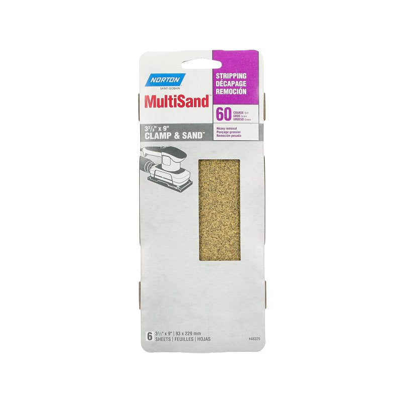 SNDG SHEET PAPER P60 9X3-2/3IN