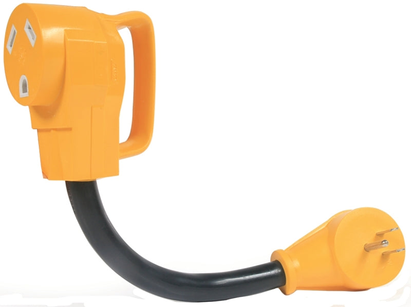 Camco USA 55163 Dogbone Adapter, 15, 30 A, 125 V, Male, Female