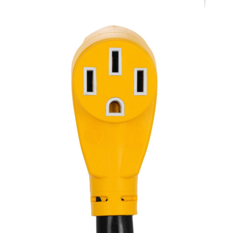 PowerGrip 55194 Extension Cord, 15 ft Cable, Male, Female, Black Jacket