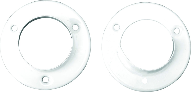 John Sterling Closet-Pro BC-0039-WT Closet Pole Socket, Steel, White, Powder-Coated, Pack of 10