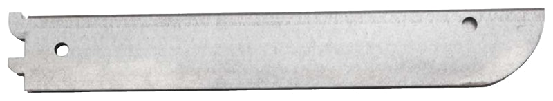 Knape & Vogt FAST-MOUNT BK-0102-14 Double Shelf Bracket, 150 lb, 14-3/8 in L, 9/16 in H, Steel, Galvanized