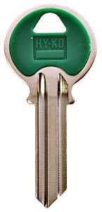 Hy-Ko 13005Y1 Key Blank, Brass/Plastic, Nickel, For: Yale Y1PC Locks, Pack of 5