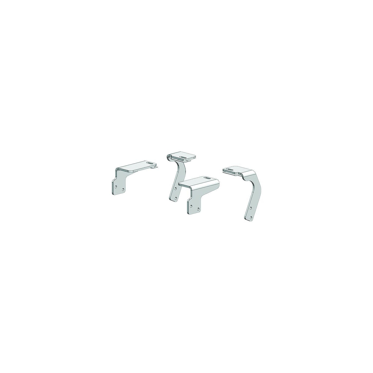 Pullrite 2728 ISR Series 16K Custom Mounting Kit for 2009-2015 Dodge 1500 Pickup Trucks