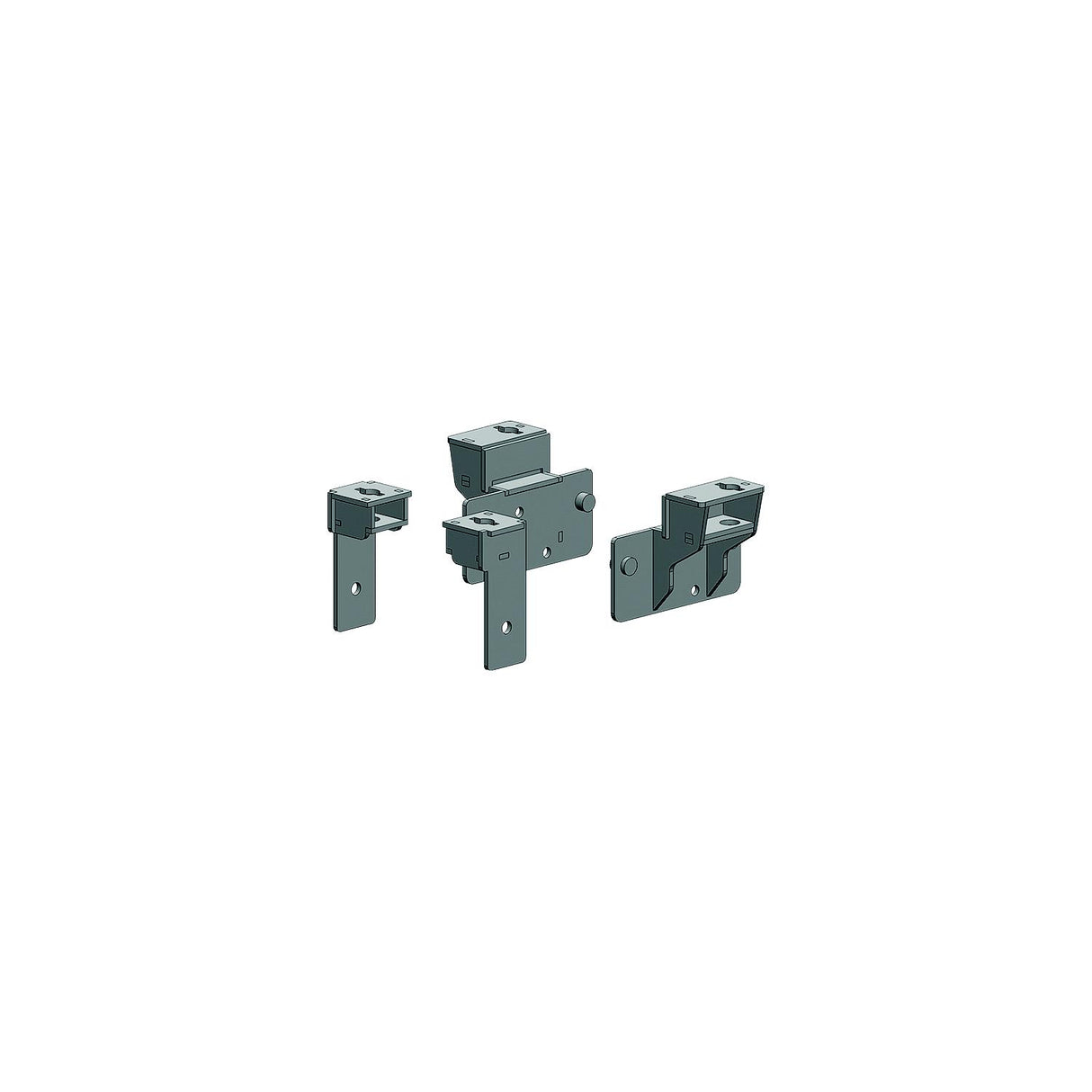 Pullrite 3123 Traditional Series SuperRail #3100 Mounting Kit for 2015-2017 Ford F150 Pickup Trucks
