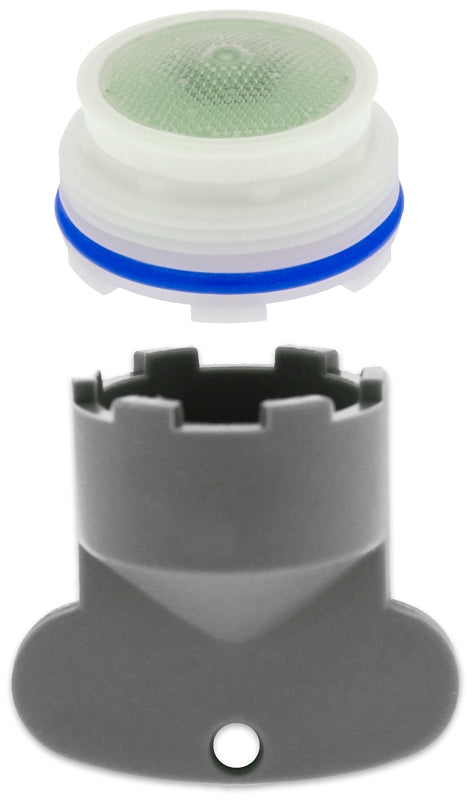 Plumb Pak PP800-219LF Standard Size Faucet Aerator, M24 x 1, Plastic, 1.5 gpm