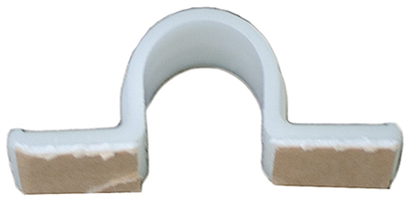 Jandorf 61406 Cable Clip, Clamping Range: 1/2 in, Nylon, Natural