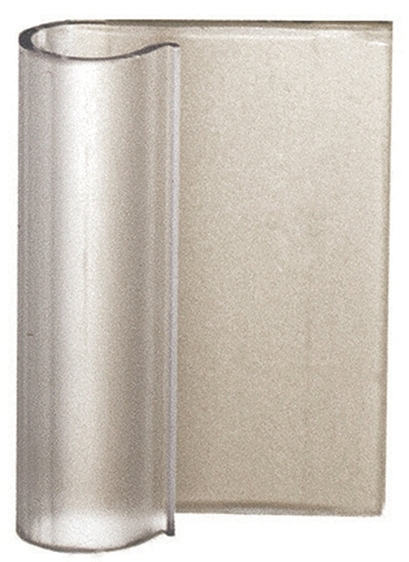 Jandorf 61413 J-Shape Cable Clip, Clamping Range: 5/16 in, PVC, Clear