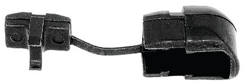 Jandorf 61424 Cord Protector, For: 18/2, 18/3, 16/2 Flat Black Cross Section Wires, Nylon, Black