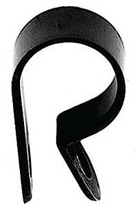Jandorf 61448 Cable Clamp, 1/2 in Max Bundle Dia, 3/8 in W, Nylon, Black