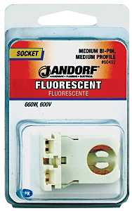 Jandorf 60492 Lamp Socket, 600 V, 660 W, Plastic Housing Material