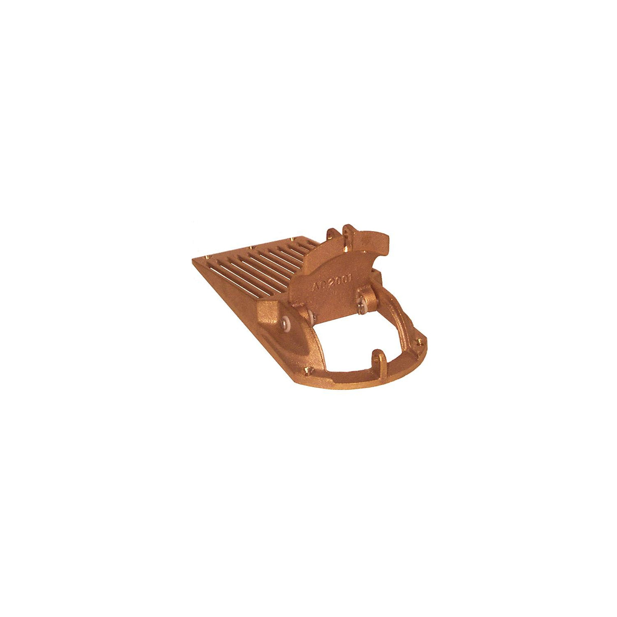 Groco ASC1250 Bronze Slotted Hull Strainer With Access