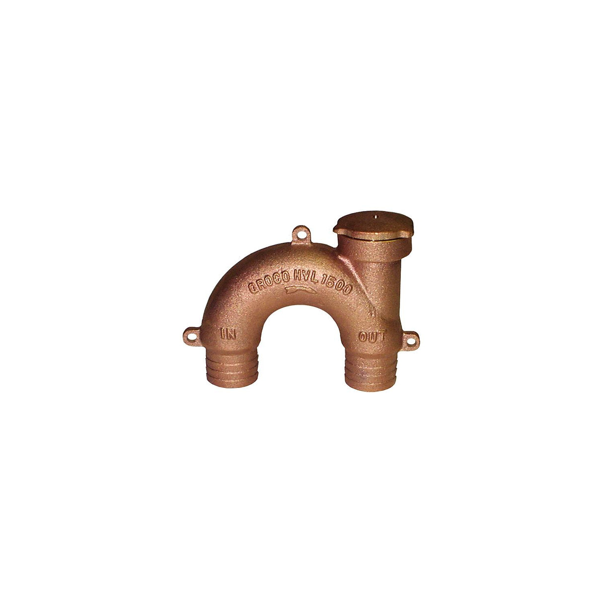 Groco HVL750 Bronze Vented Loop For Hose