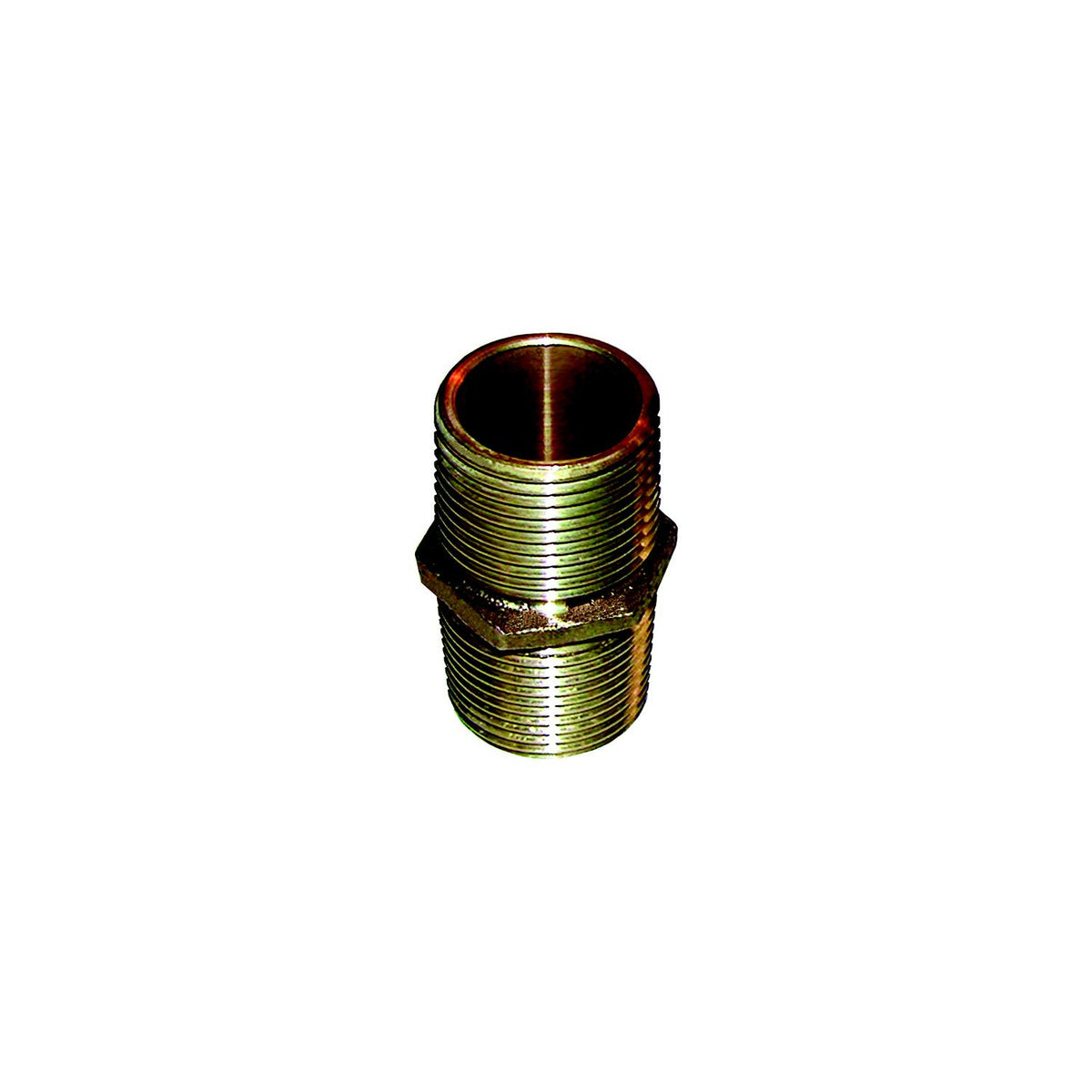 Groco PN500 Bronze Pipe Nipple, 1/2″ NPT