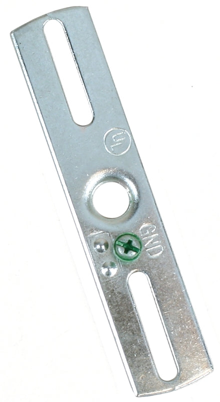 Jandorf 60204 Flat Crossbar, 4 in L Dimensions, Specifications: 1/8 IP Thread, Zinc