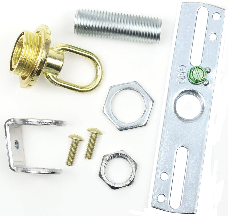 Jandorf 60206 Loop Crossbar Kit, Screw Collar, Brass