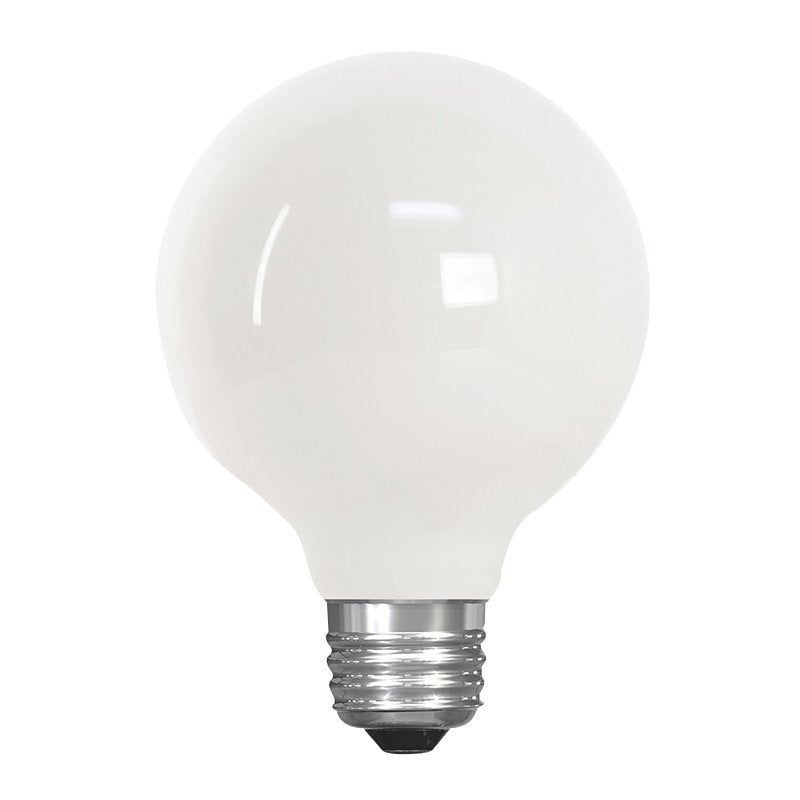 Feit Electric G2540W930CA/FIL/3 LED Light Bulb, G25 Lamp, 40 W Equivalent, E26 Medium Lamp Base, Dimmable, Frost