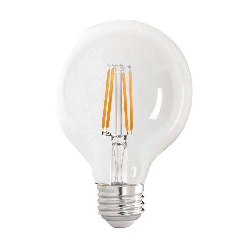 Feit Electric G25100927CA/FIL/3 LED Light Bulb, 120 V, 12 W, G25 Lamp, 100 W Equivalent, E26 Medium Lamp Base, 3/PK