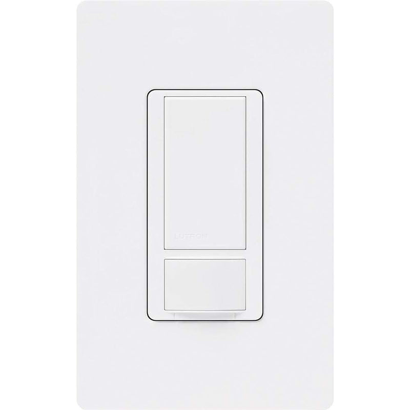 Lutron 5 amps Single Pole Motion Sensor Alarm/Sensor Switch White 1 pk