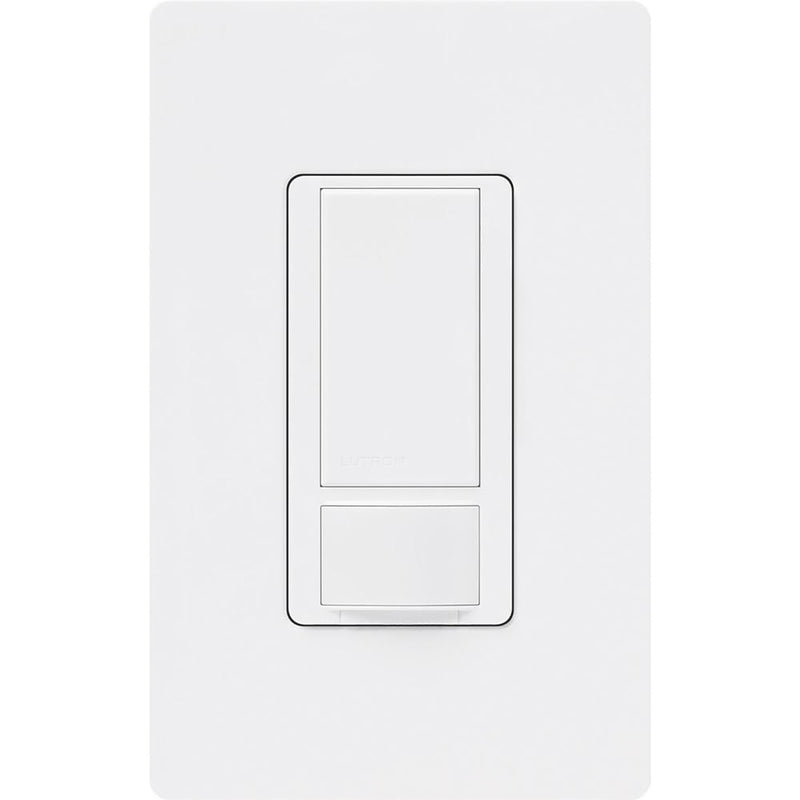 Lutron 2 amps Single Pole Motion Sensor Alarm/Sensor Switch White 1 pk