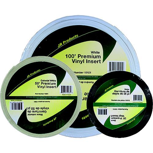 JR Products Vinyl Insert - Premium, 50' White