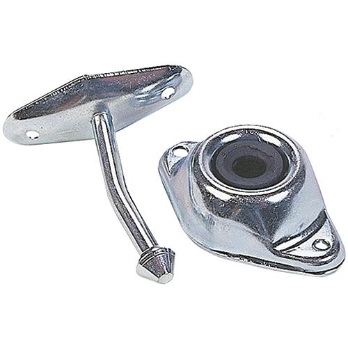 JR Products Angled Plunger Door Stop, 3"